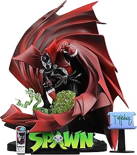 McFarlane Toys - Spawn #1 (Black White & Red All Over) 1:10 Scale Resin Statue