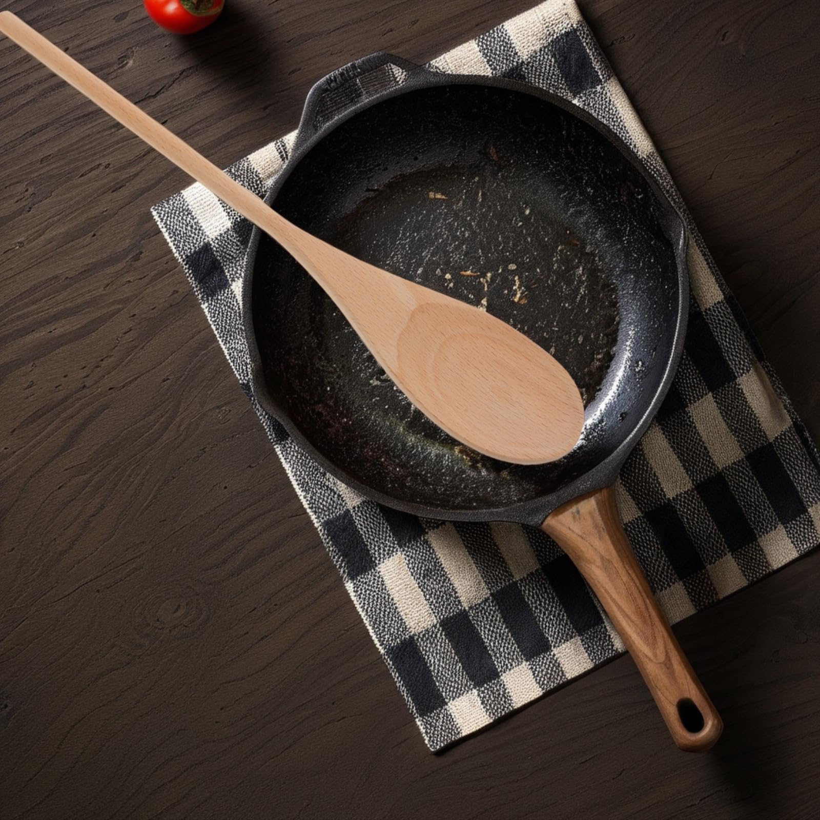 Juego de 24 Cucharas de Madera Mango Largo para Mezclar y Cocinar | Pintar, Diseño Blanco para DIY y Decoración, Utensilio Versátil, Tono Beige Natural