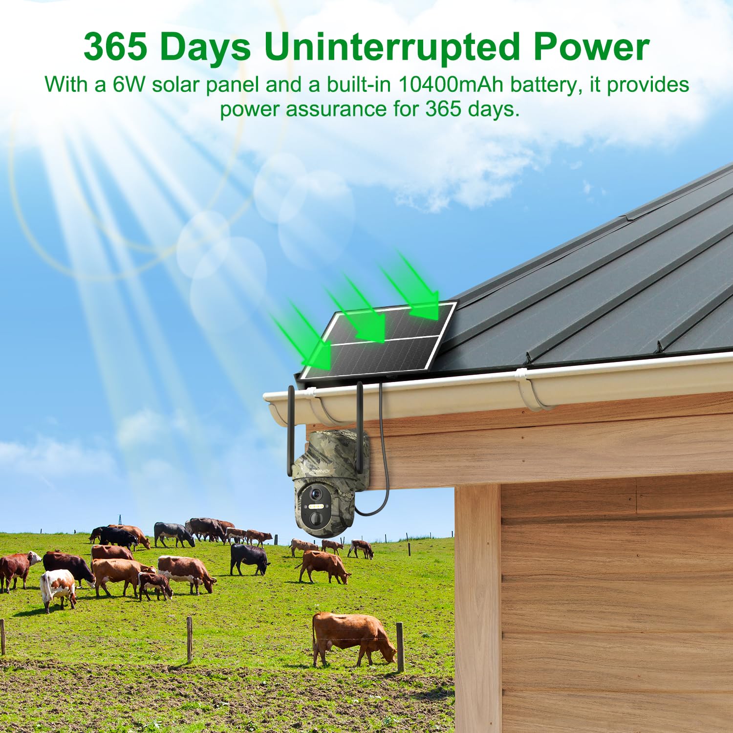 LEMNOI Camara Vigilancia 4G Exterior Solar con Tarjeta SIM Preinstalado sin WiFi, 4G Cámara con 2K Visión Nocturna, Detección de Movimiento, PTZ 360°, Audio Bidireccional, IP66 Impermeable (1 Pieza)