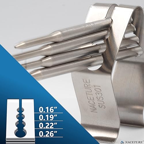 Miniatura 4 de Paquete de 6 clips para sonda de temperatura, con cuatro agujeros, para sonda universal, funciona para termómetro inalámbrico de carne, Bluetooth,