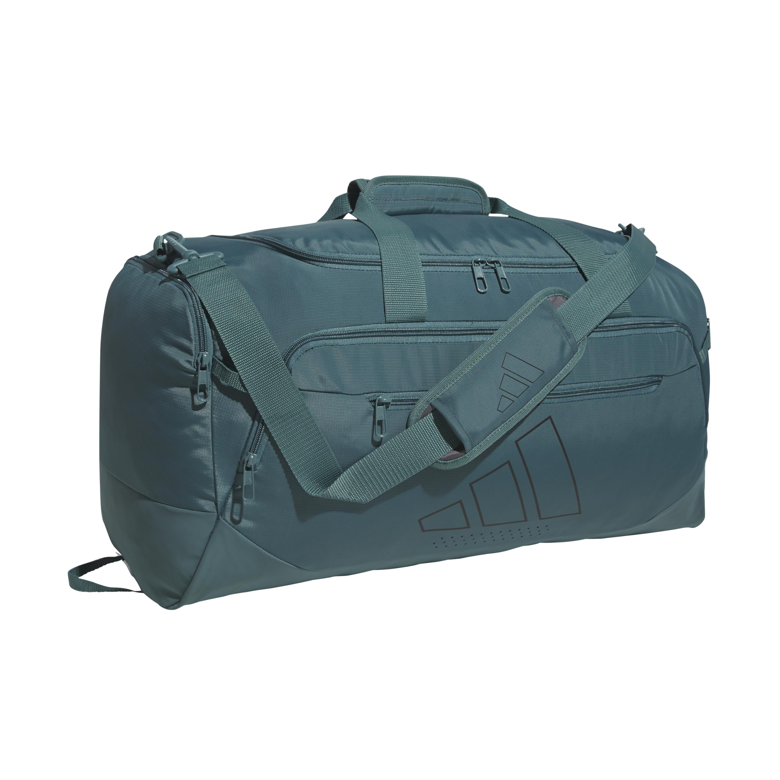 adidas Defender Duffel Bag, Preloved Teal Green/Black, OSFA