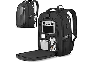 Drone Backpack Case Fits 15.6 Inch Laptop and DJI RC 2 Controller