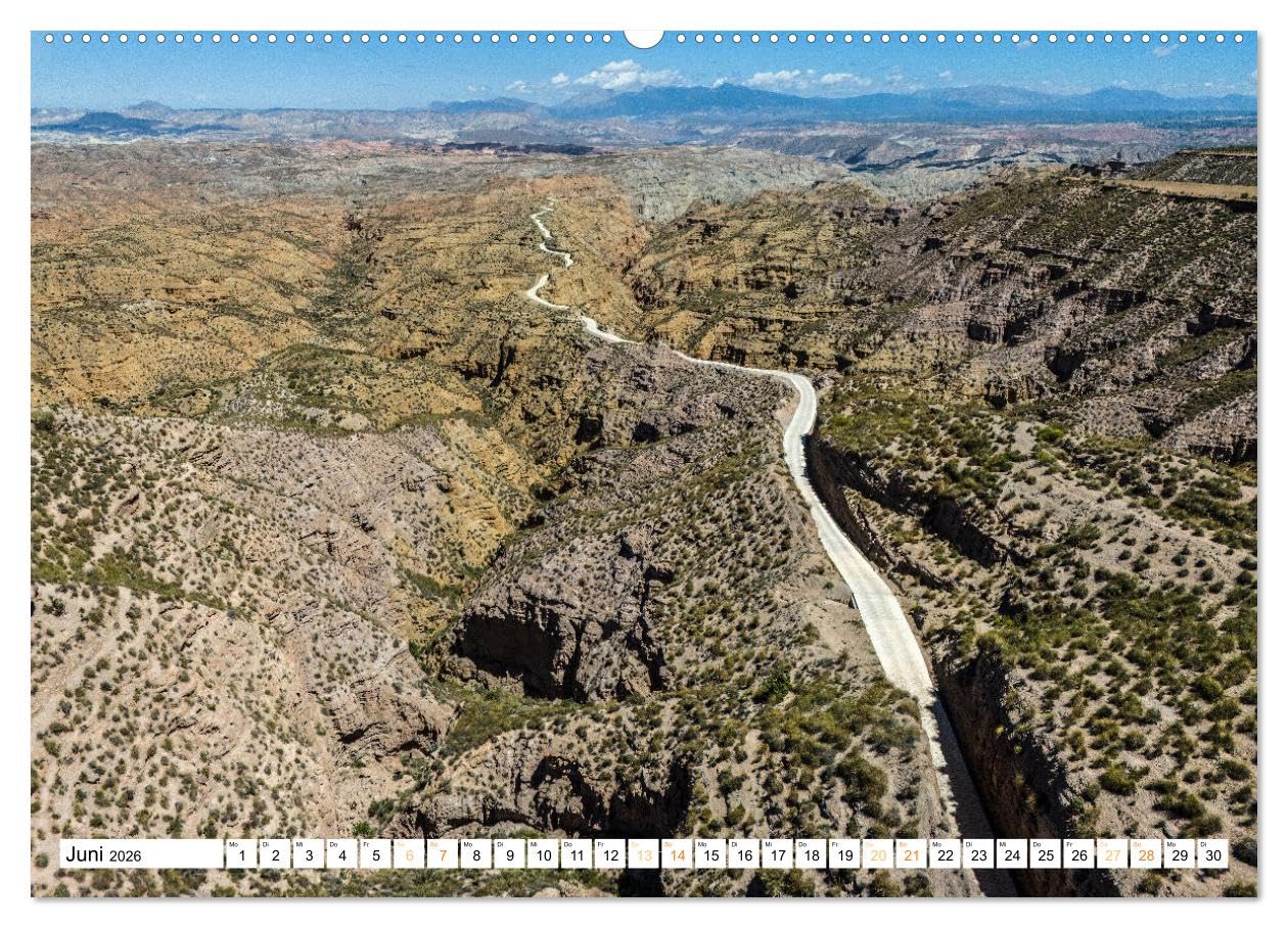 Wüsten in Spanien (hochwertiger Premium Wandkalender 2026 DIN A2 quer), Kunstdruck in Hochglanz: Entdecken Sie faszinierende Landschaften in Spanien. (CALVENDO Orte)