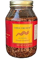 Vista 18 de CHILE CRUNCH - Condimento crujiente picante original - Pimientos de chile tostados naturales, salsa crujiente de ajo y cebolla - Vegano, sin gluten