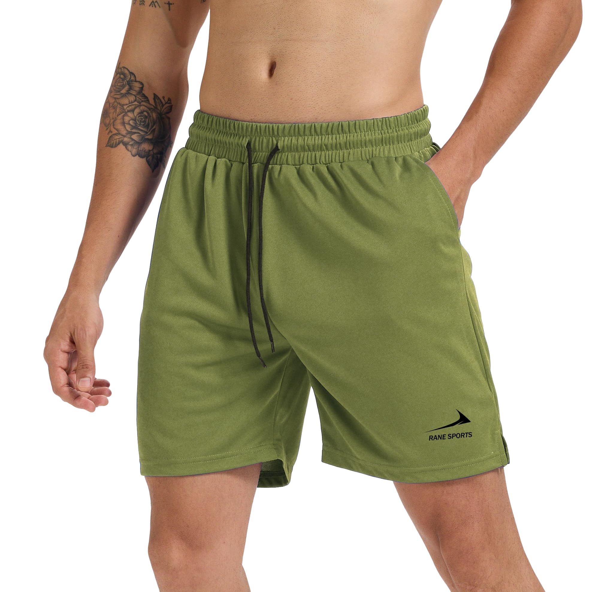 Mens Workout Shorts Gym Running Training Athletic Short Quick Dry Outdoor Shorts