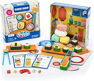 Playfoam® Sushi Shop Race - Preschool Sensory Toys for Kids, Toddler Learning Toys, Pretend Play Sushi for Kids Ages 3+