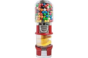 Mini Spiral Gumball Machine With Stand