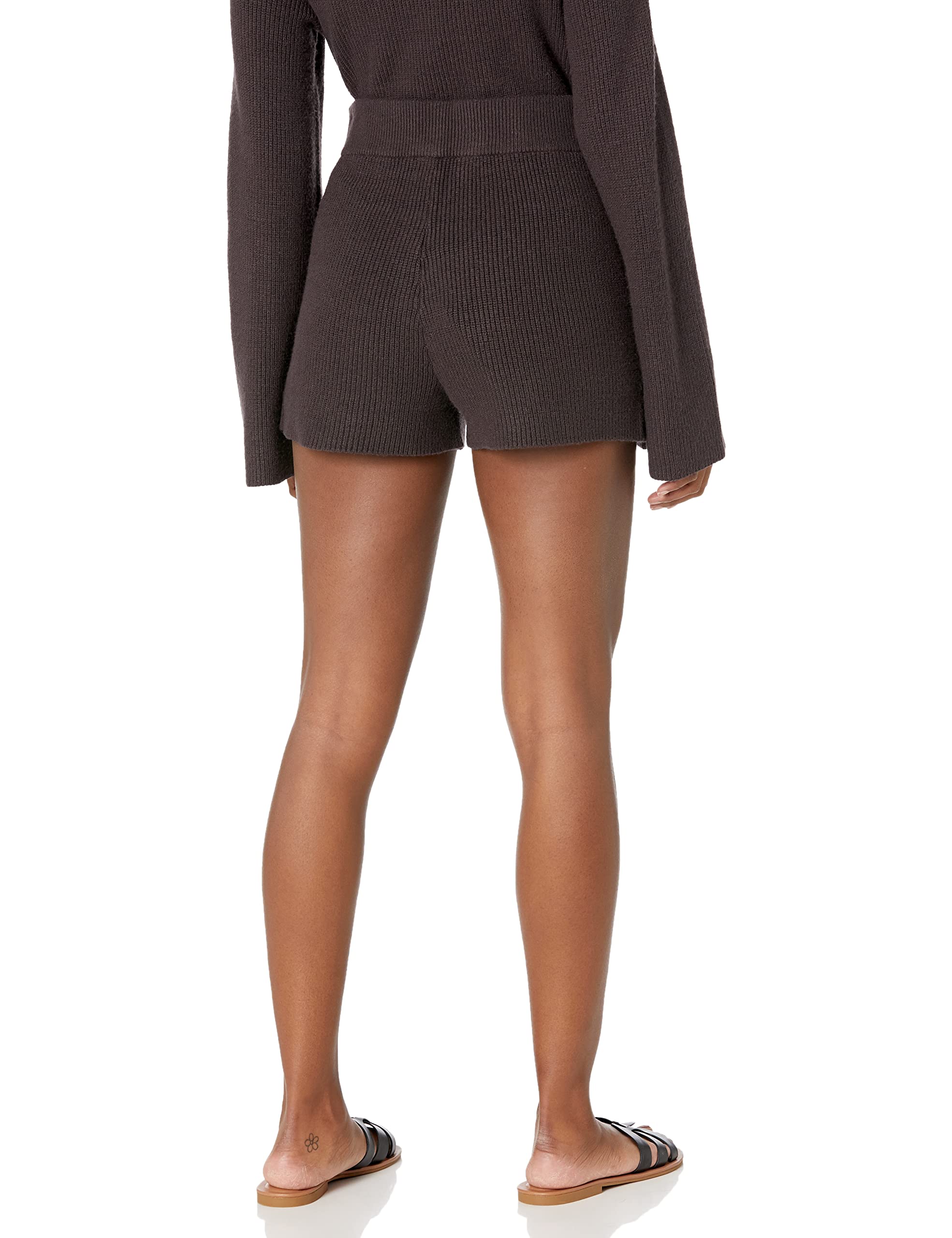 The Drop Women's Faith Pull-on Ribbed Sweater Short
