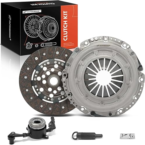 A-Premium Kit de embrague de transmisión compatible con Mercedes-Benz R171 Series SLK280 2006-2008 3.0L, SLK300 2009-2011 3.0L, SLK350 2005-2007 3.5L