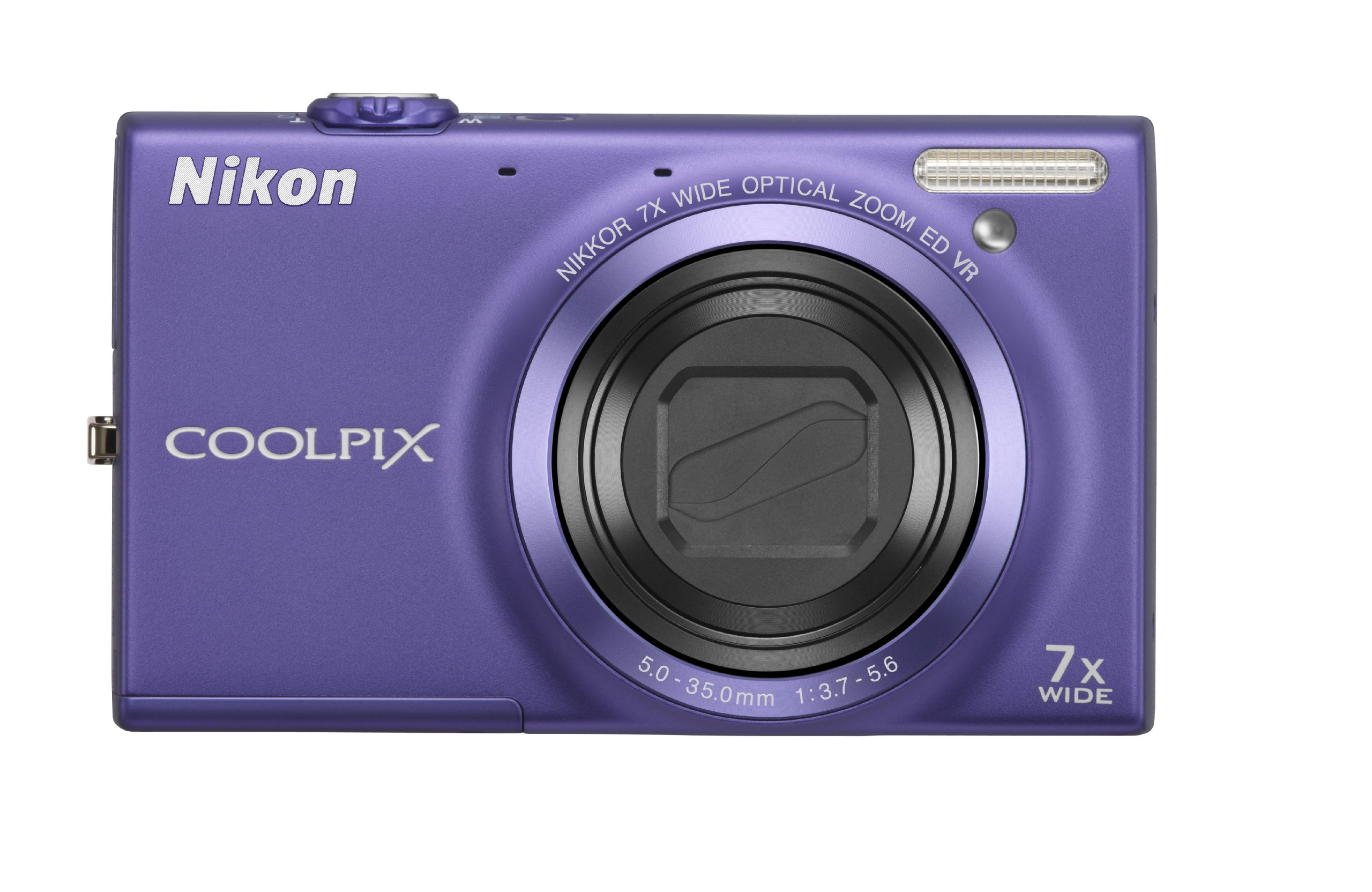 Nikon Coolpix S6100 Digital Camera 16 Megapixel 7x Optical Zoom