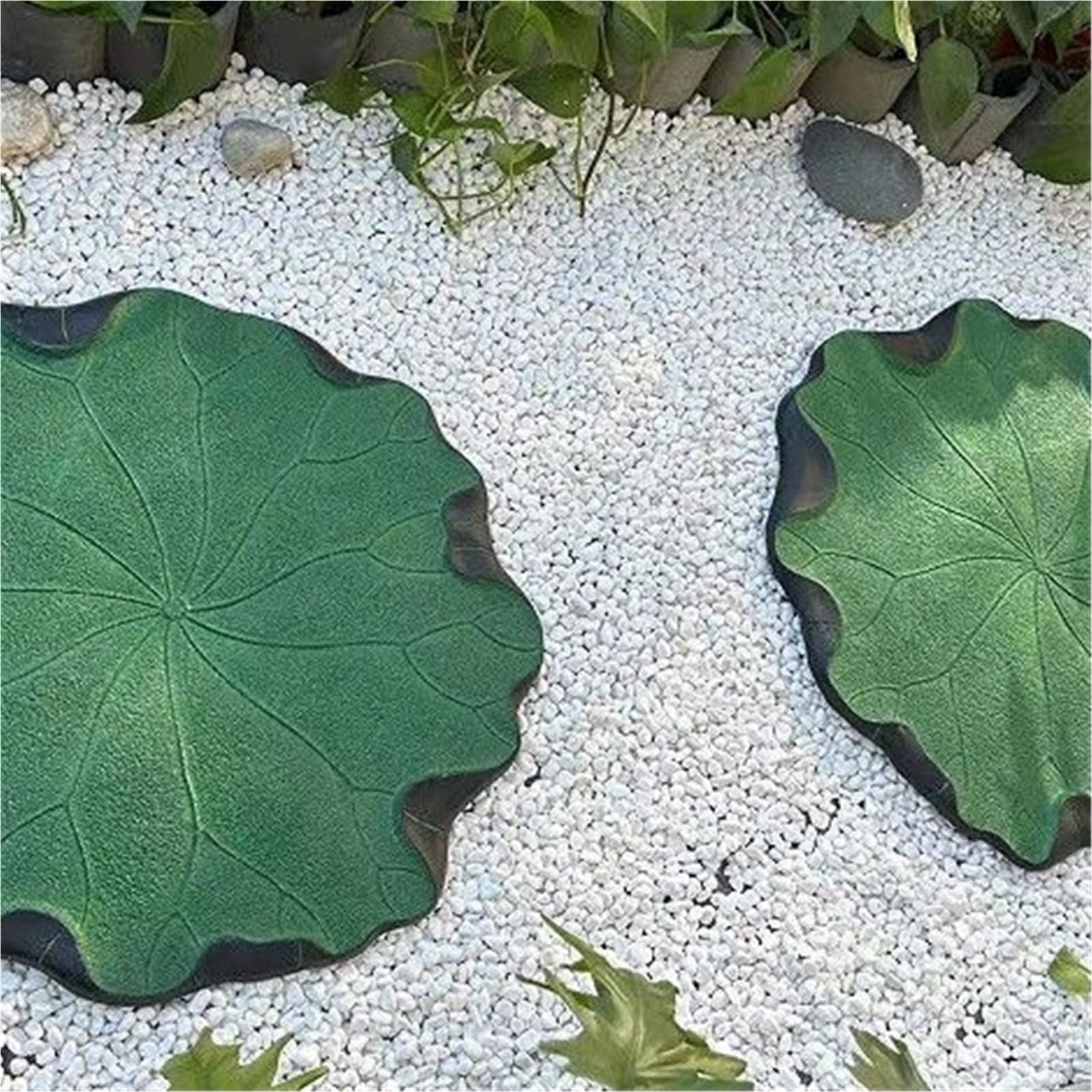 Pas Japonais Jardin 5 pièces de tremplins for pelouse en feuille lotus