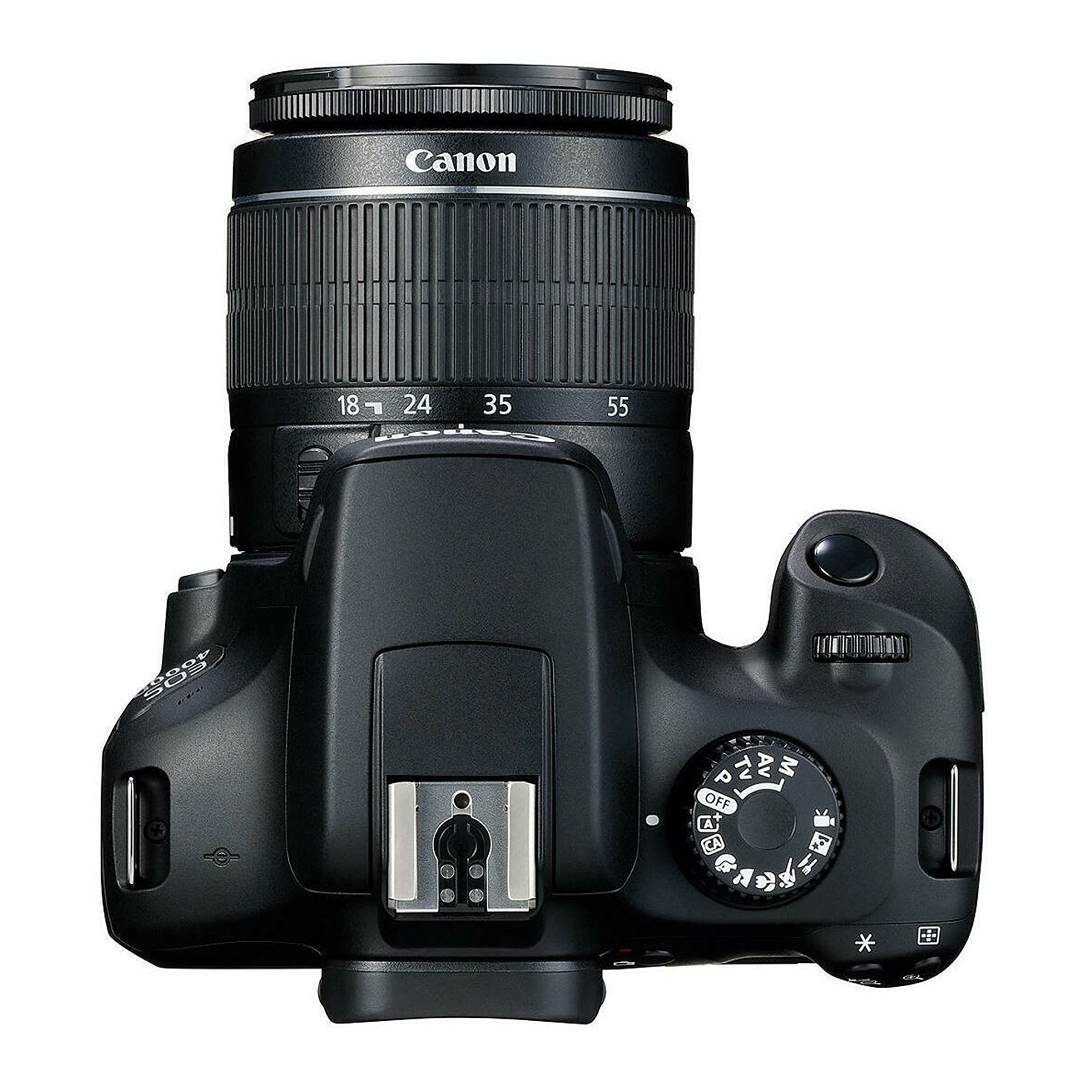 Amazon.com: Canon Kit de vlogger EOS 4000D/T100: lente EF-S 0.709