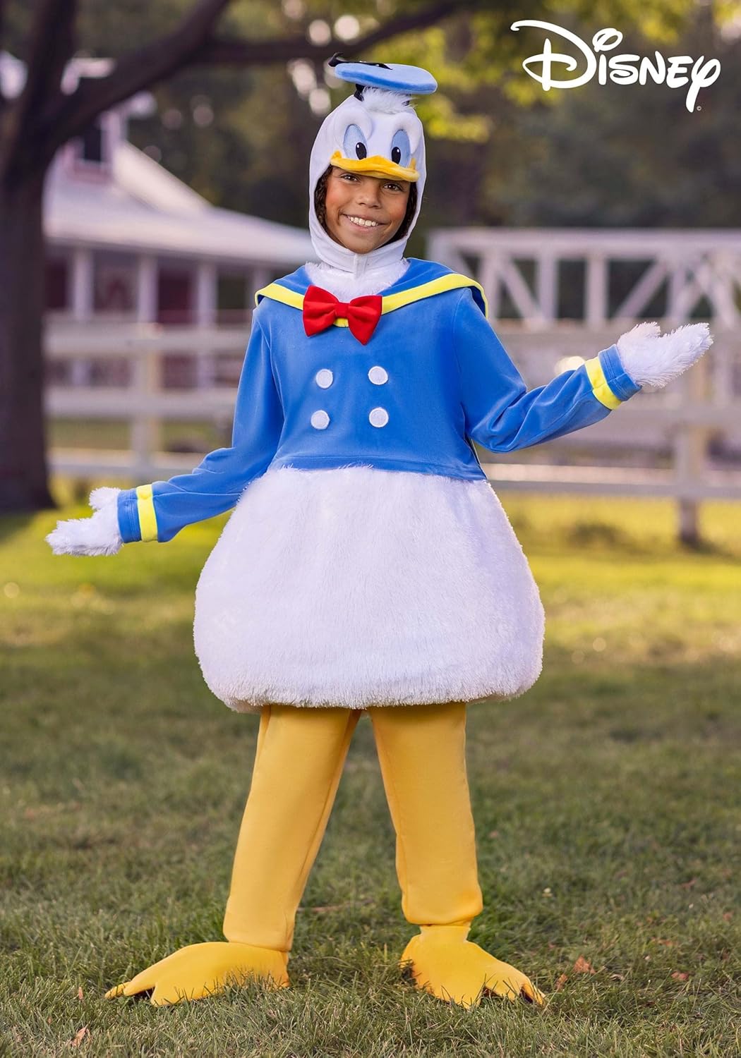 Disney Kids Donald Duck Costume, Classic Donald Duck Halloween Outfit - Image 2