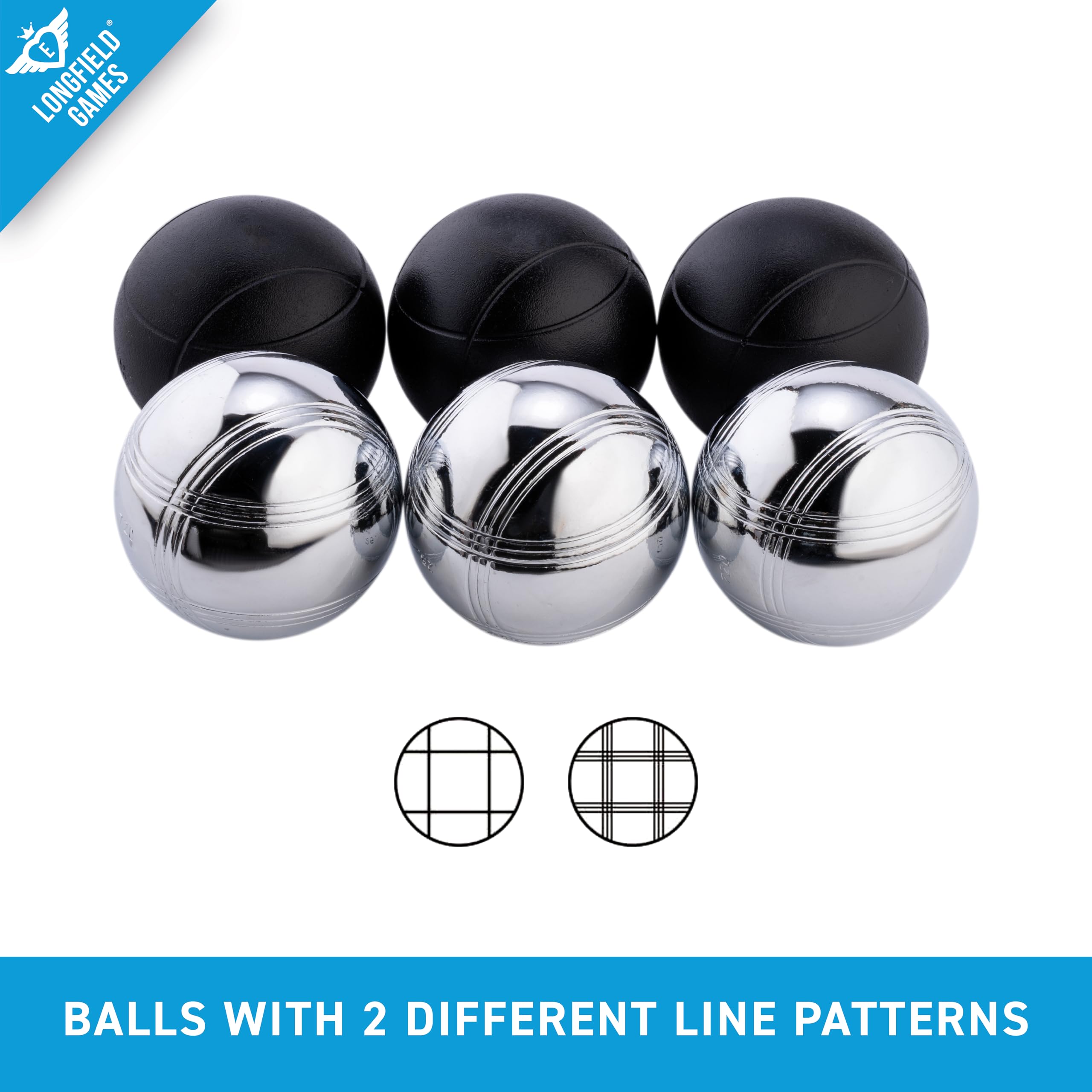Oneiro's Luxe Jeu de Boules Set V - 6 Ballen - Chroom | bol