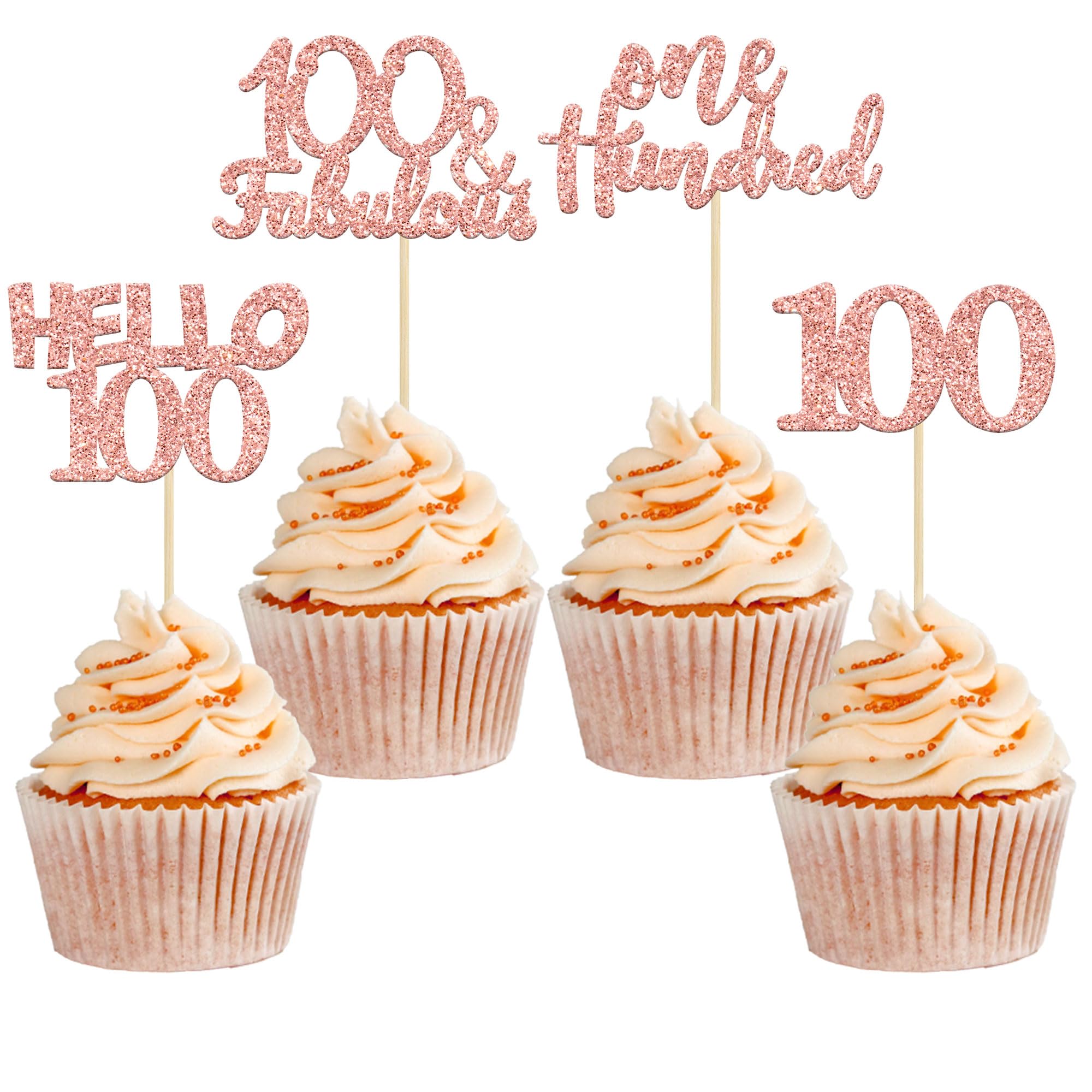 100 Cake Topper Cuore, Stella, Corona - Decorazioni Torta Per Feste Bambini - Foto 4