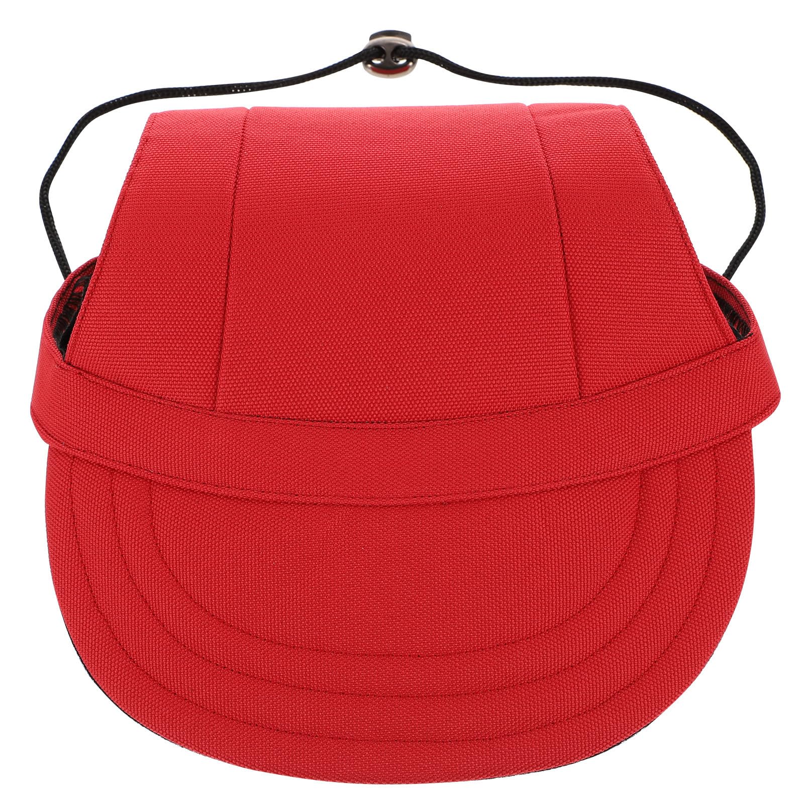 Gorra de béisbol para mascotas visera protectora solar cachorros tela oxford roja decoración
