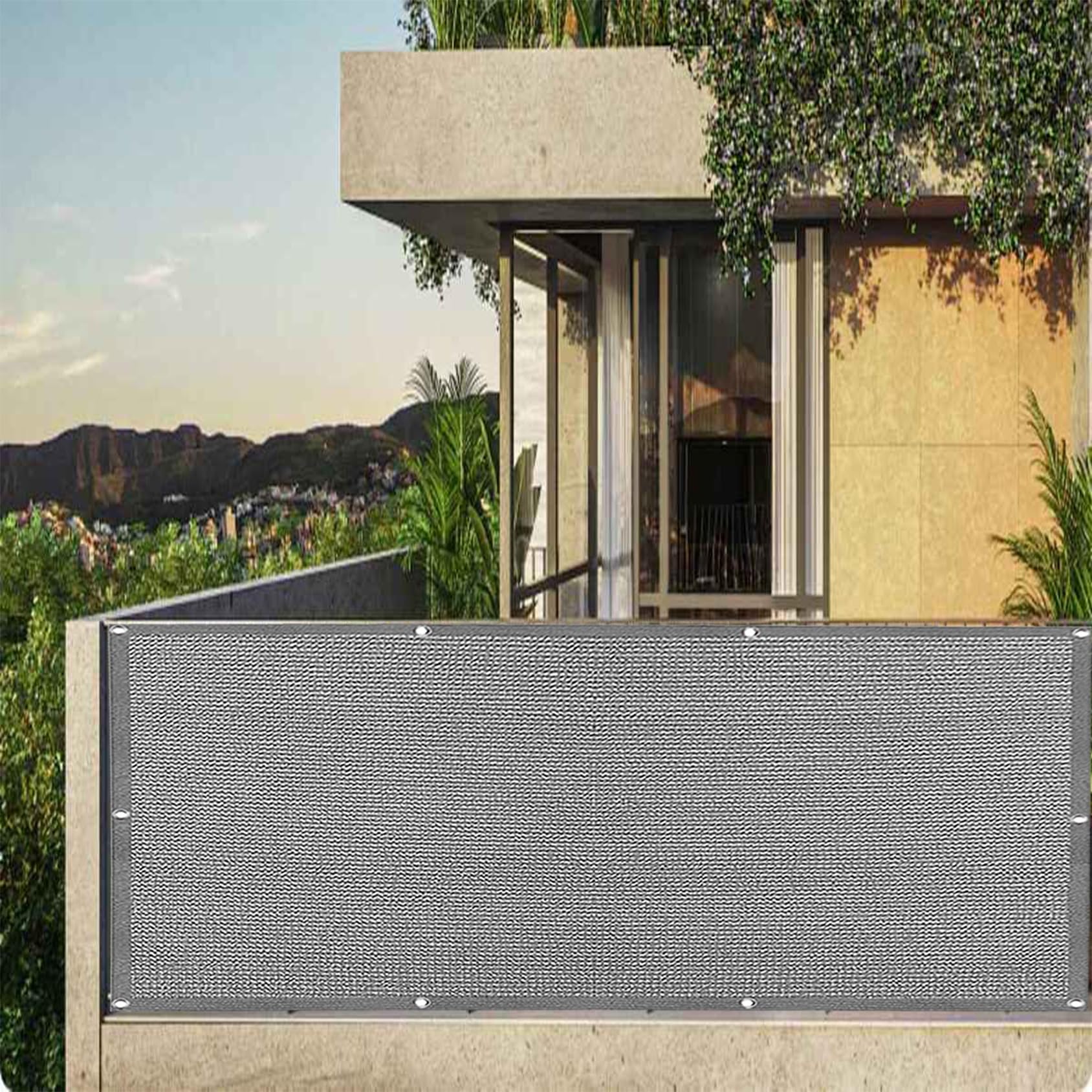 Terrasscherm als privacy scherm - Haco Terrassen