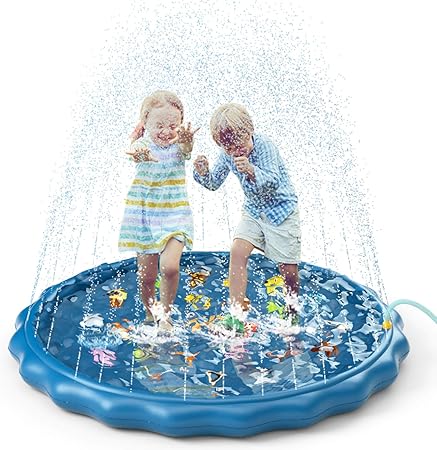 Amazon Jasonwell 噴水マット 150cm プレイマット アルファベット 噴水 家庭用プール 噴水池 親子 水遊び おもちゃ 男の子 女の子 夏対策 芝生遊び お庭プール こども 誕生日プレゼント パーティー 学園祭 お祭り プール 水遊び おもちゃ Amazon Jasonwell 噴水マット 150cm プレイマット アルファベット 噴水 家庭用プール 噴水池 親子 水遊び おもちゃ 男の子 女の子 夏対策 芝生遊び お庭プール こども 誕生日プレゼント パーティー 学園祭 お祭り プール 水遊び おもちゃ