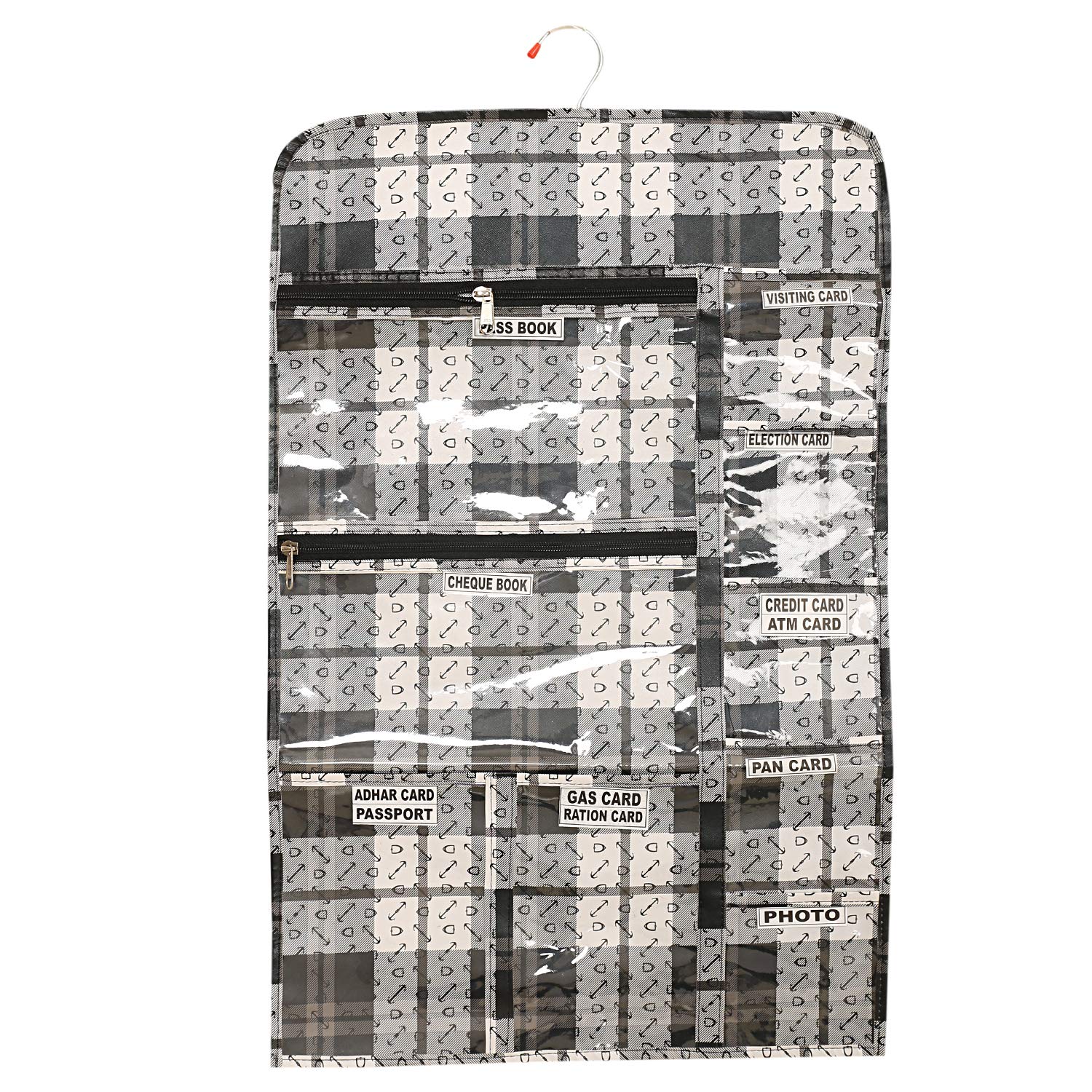 Kuber Industries Wall Hanging Document Organiser (Multi)