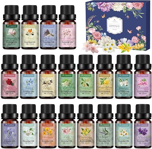 20 * 10ml Coffret d'huiles essentielles pour diffuseur 