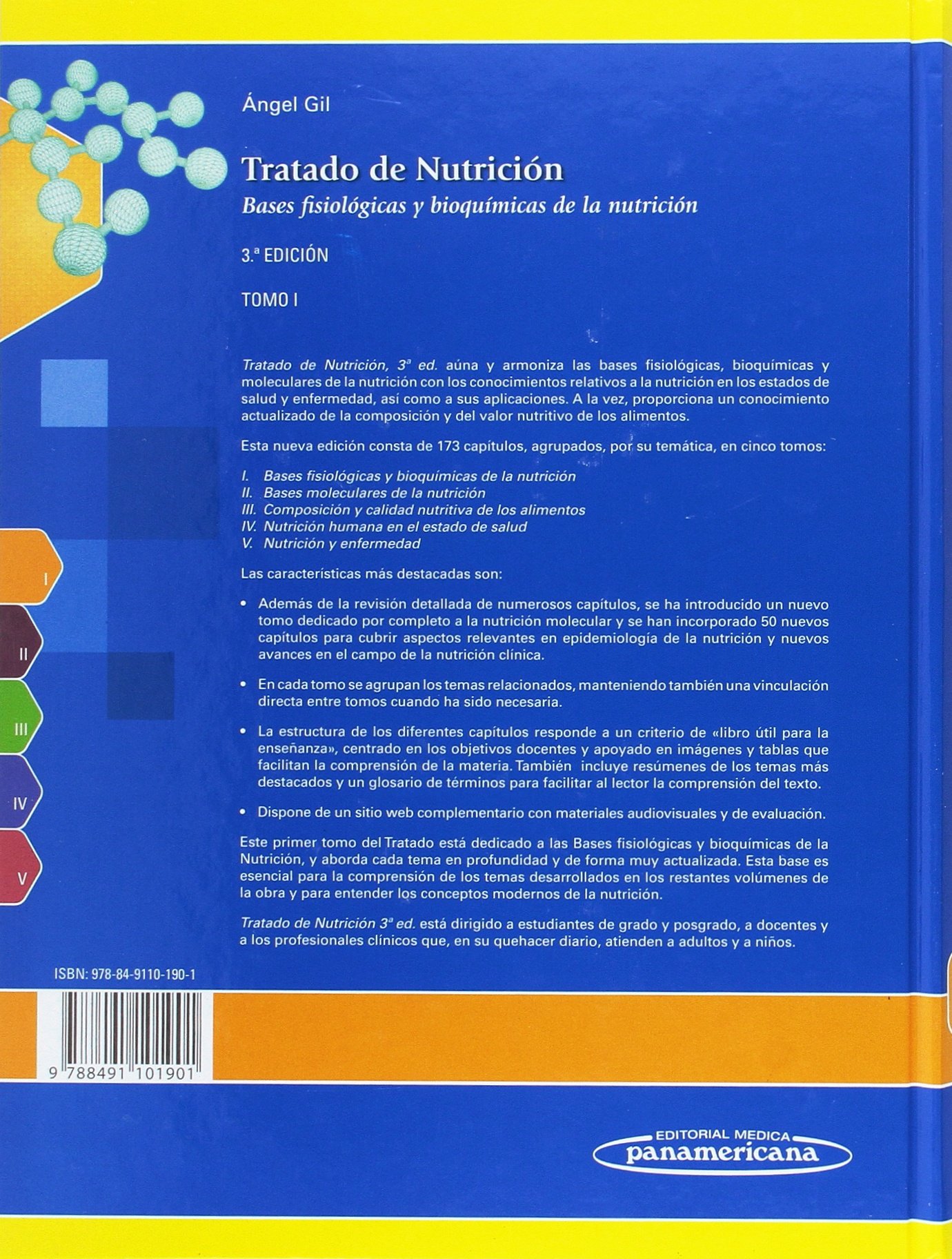 Tratado de Nutrición. Tomo 1: Bases fisiológicas y bioquímicas de la Nutrición. Tomo 1 - 4ª ed