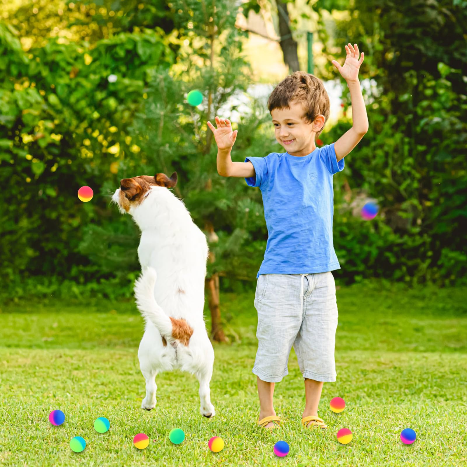 Paquete de 30 bolas inflables para niños, bolas de rebote de goma grandes de 1.8 pulgadas/1.772 in, bolas de rebote alto, colores surtidos para niños y niñas, regalos de fiesta de cumpleaños y 7