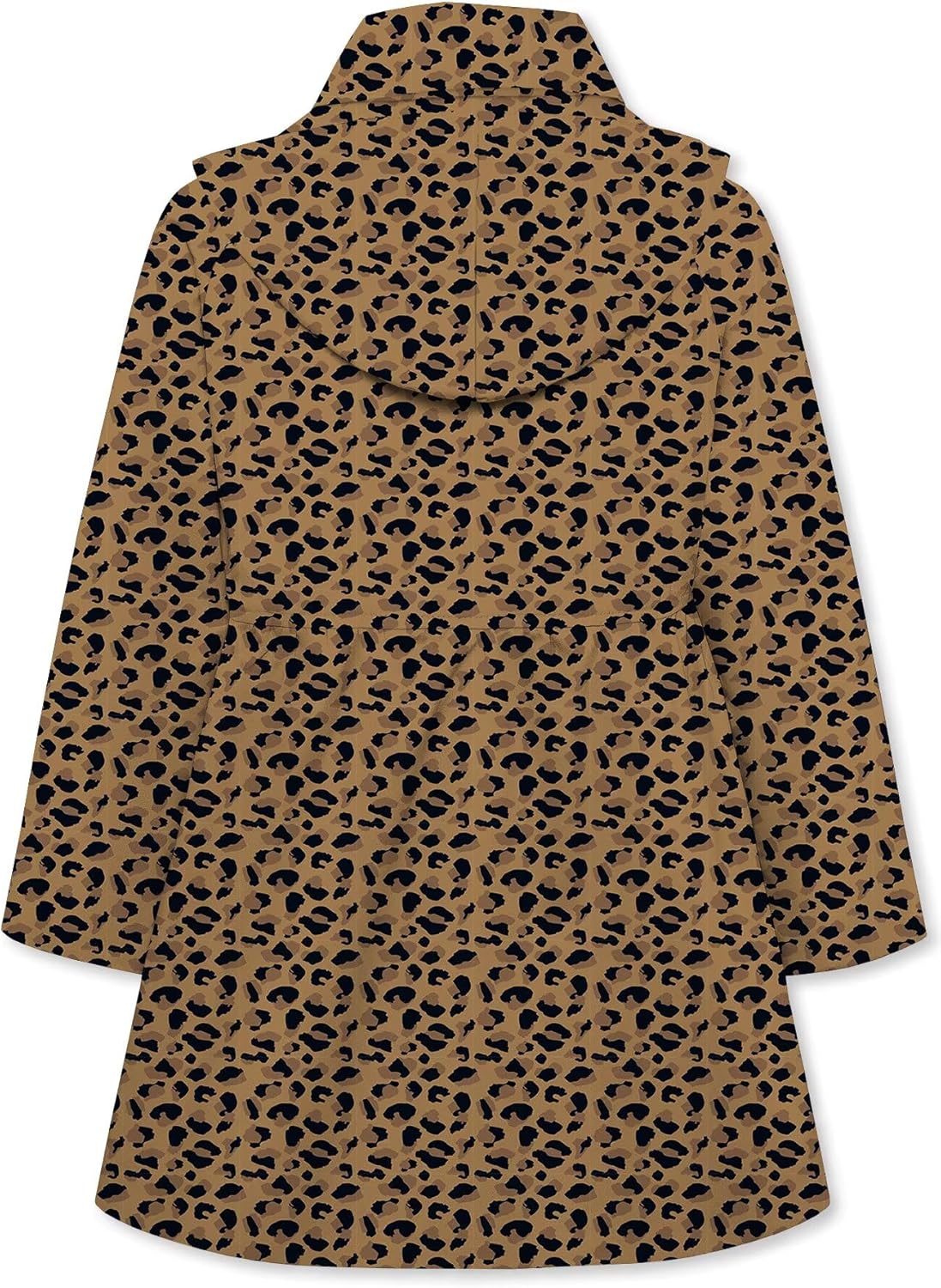 Betusline Girl's Waterproof Hooded Trench Coat Single Breasted Rain Jackets Outerwear, 2-14 Years - Image 2