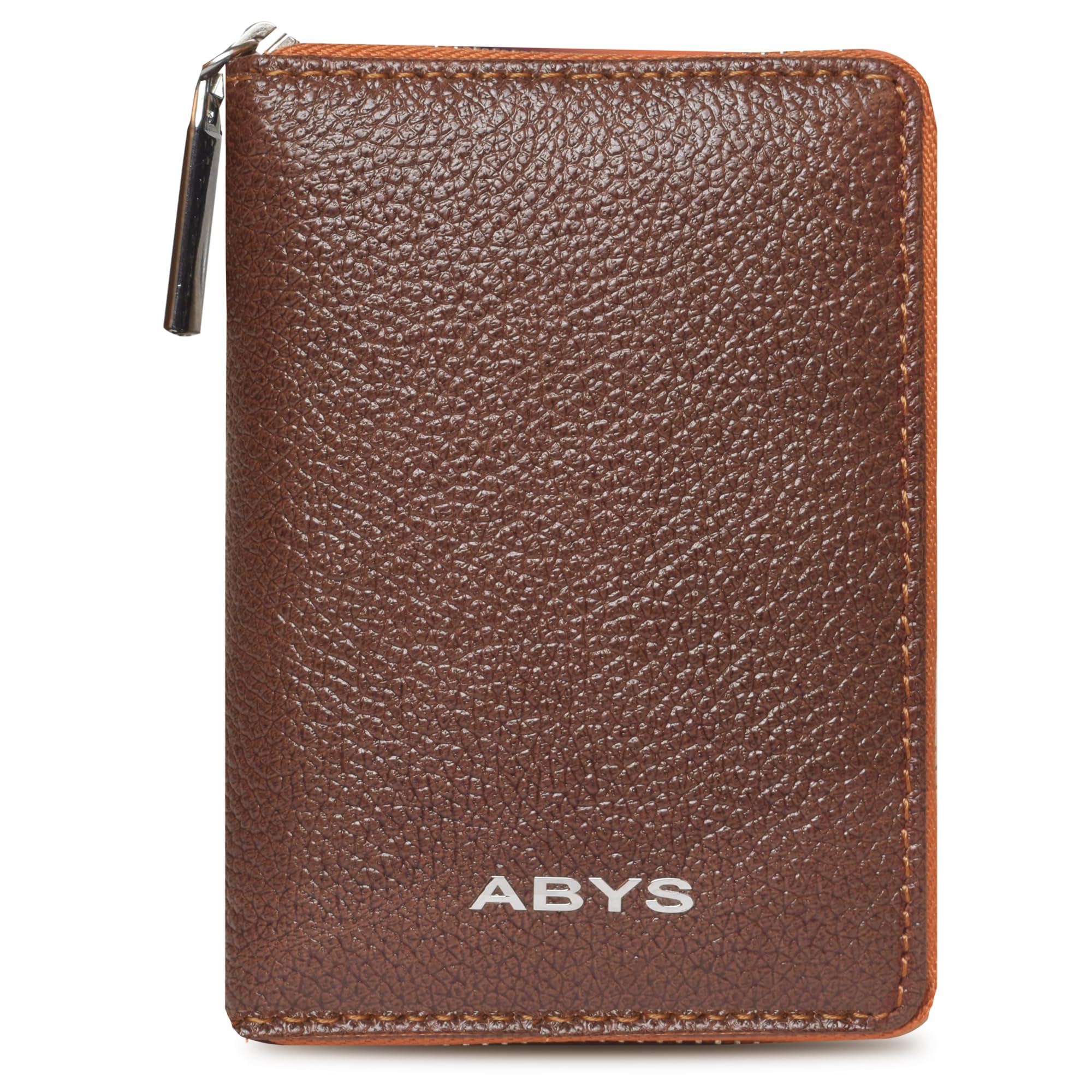 abys Genuine Leather Credit Card Case | Credit | Debit | Travel Card Holder Wallet for Men and Women (Tan)-picture-13