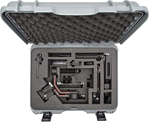 Miniatura 5 de Nanuk 930 Estuche rígido impermeable con inserto personalizado para DJI Ronin S3, S3 Combo, S3 PRO, S3 PRO Combo - Plata (930S-080SV-0A0-C0634)