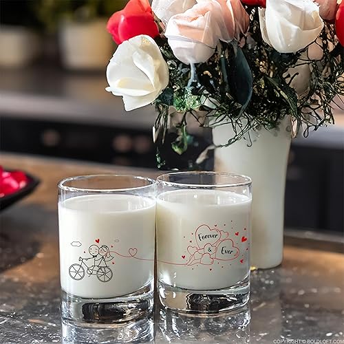 Miniatura 3 de BoldLoft Forever & Always - Vasos de boda para novios y novios, regalos de boda para parejas, regalos de registro de boda, regalos de pareja para
