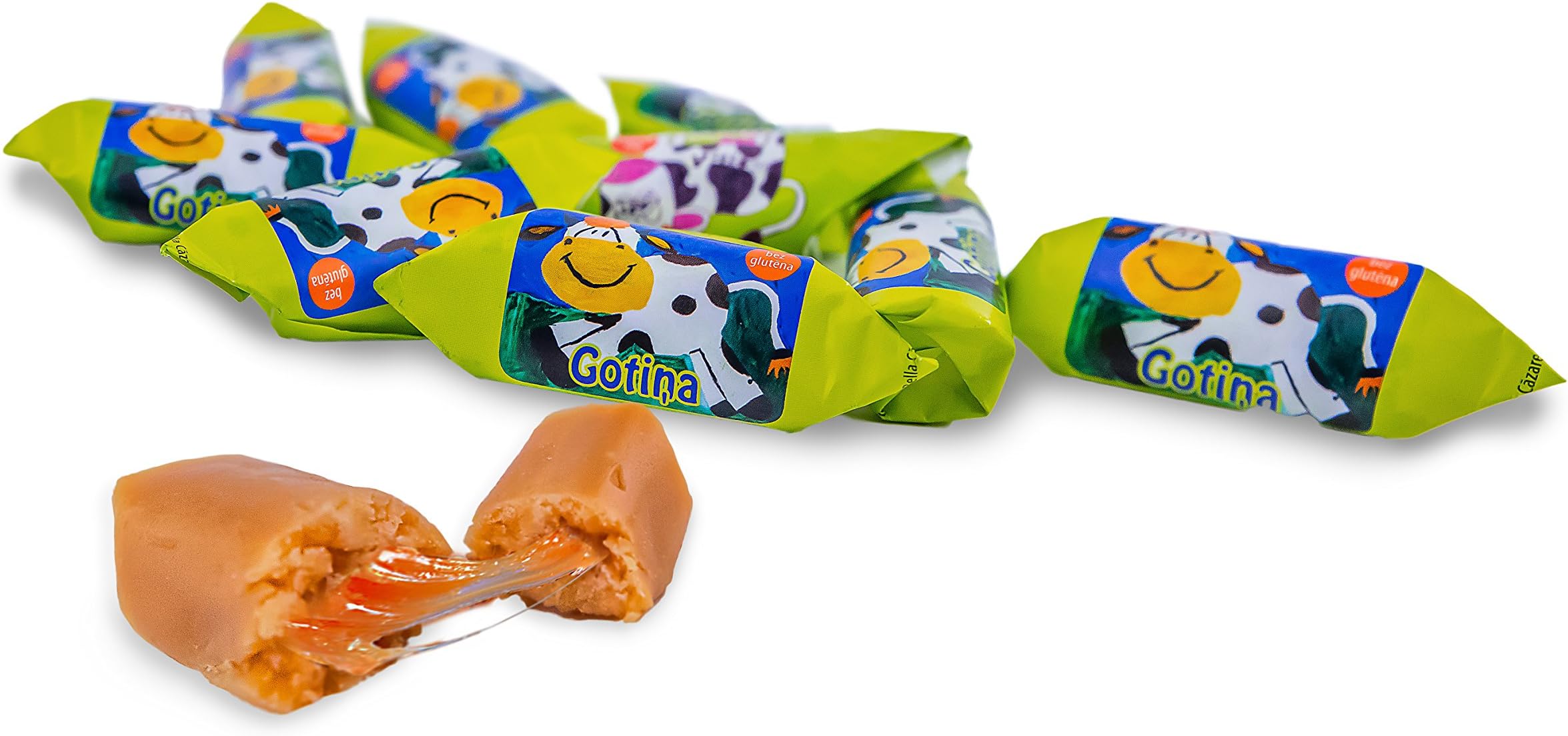 Gluten Free Candies - 2 packs. Best Sweets for Kids and Adults - "Little Cow". Milky Snacks. GMO free, natural, made of fresh Milk, organic. 2 packs - 200g (1+1 free)