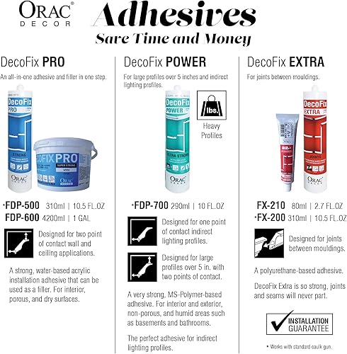 Miniatura 2 de Orac Decor CX189-SAMP CX189 Moldura de corona, muestra de 4 pulgadas, blanco