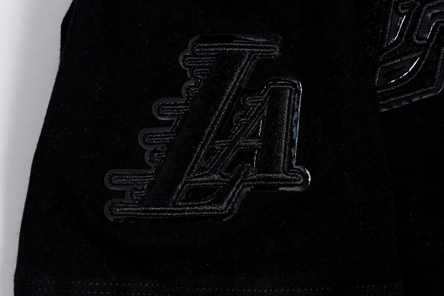 Big Boys NBA Classic Triple Black Cotton Short Sleeve Tee - Image 2