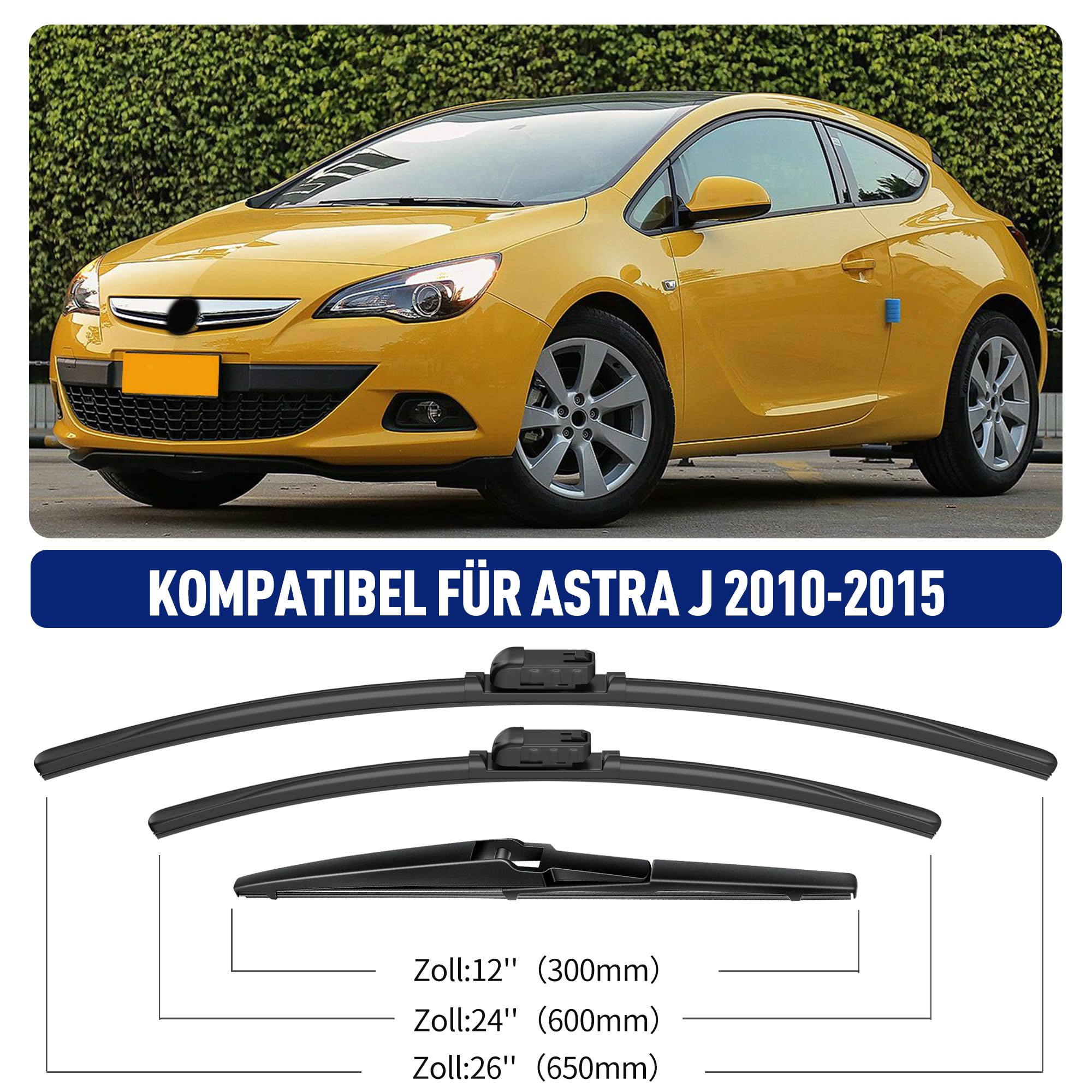 Schebenwscher Frontwscher Wscherblätter Vorne Für MAZDA 3 6 V