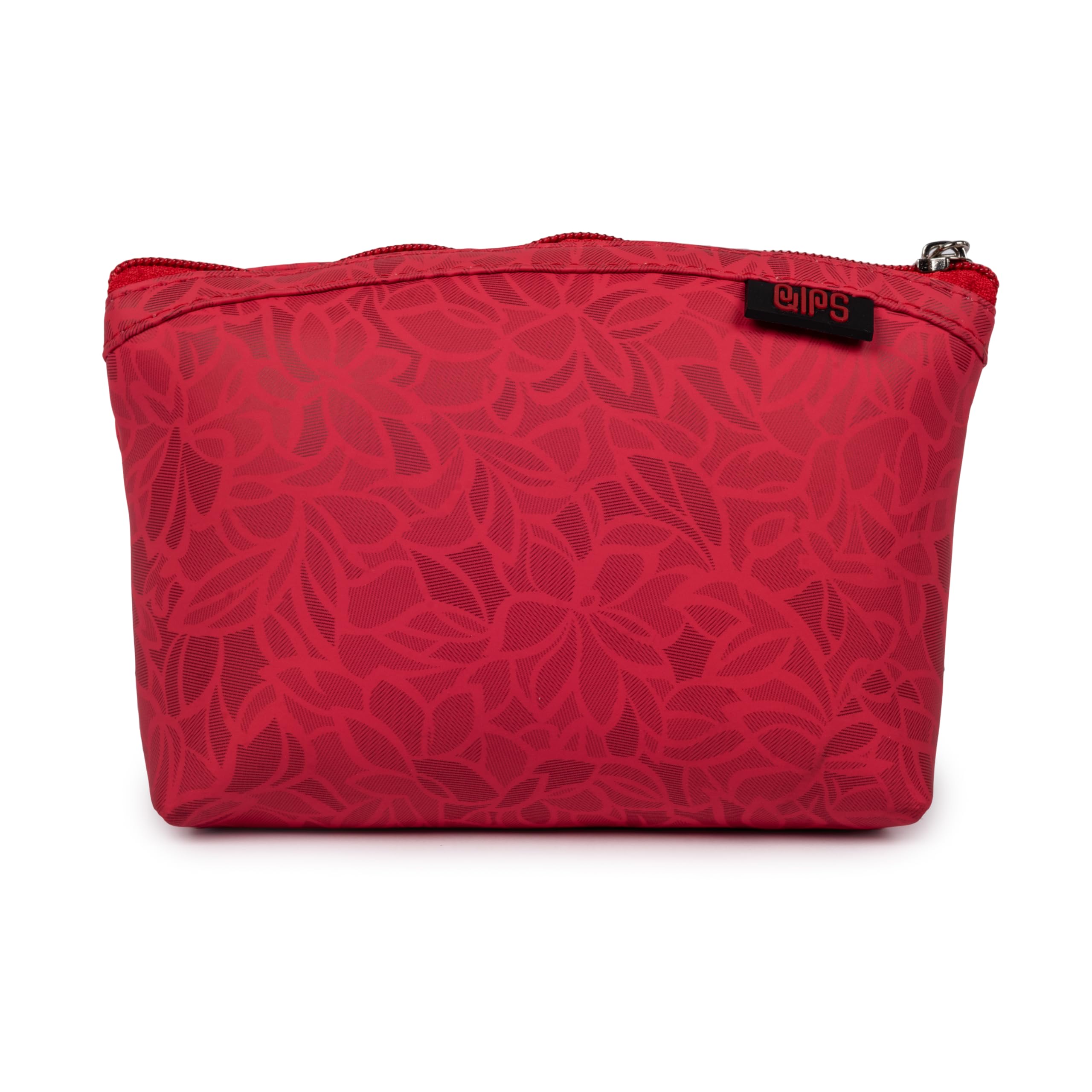 Efficient Travel Organizer: Versatile Pouch for Cosmetics, Gadgets, and Medications (Red)-image-23