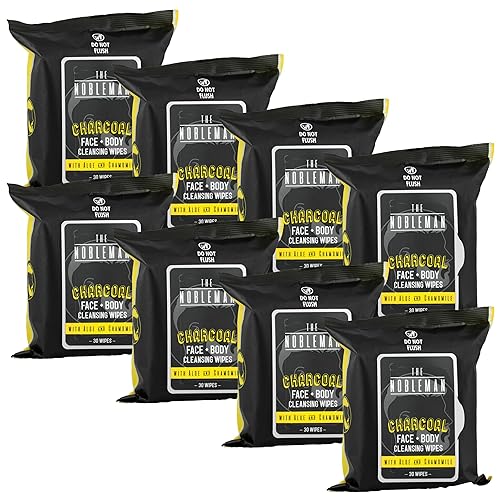 Miniatura 11 de Toallitas limpiadoras activas/limpiadoras/energizantes para hombre + cuerpo - Paquete de 3 (90 unidades)