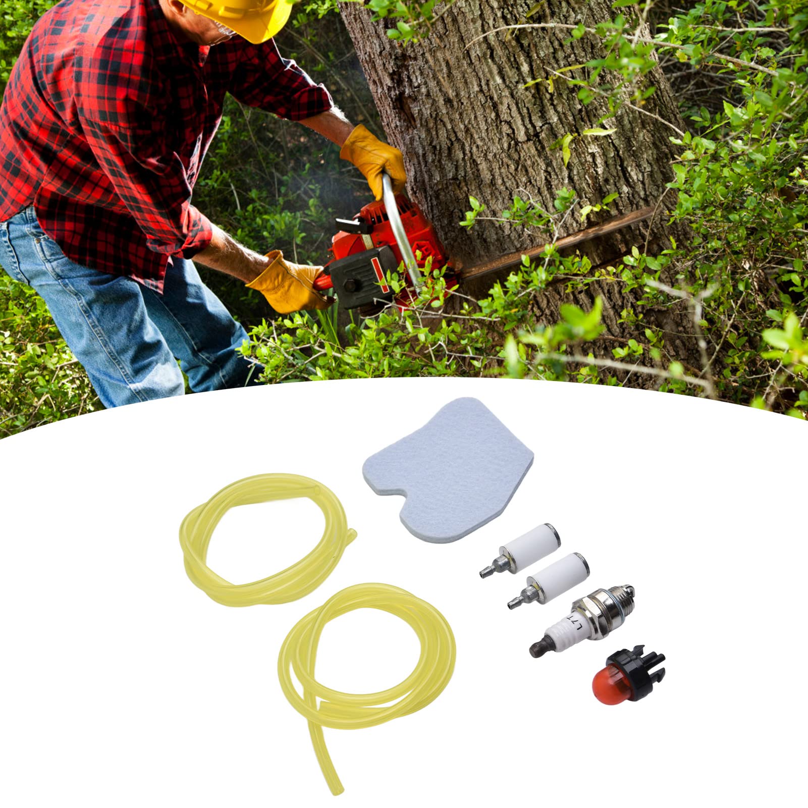 Changor Air Filter Tune Up Kit, Chainsaw Air Filter Stable Chainsaw Service Pack for 236 236E 240 240E - Image 3