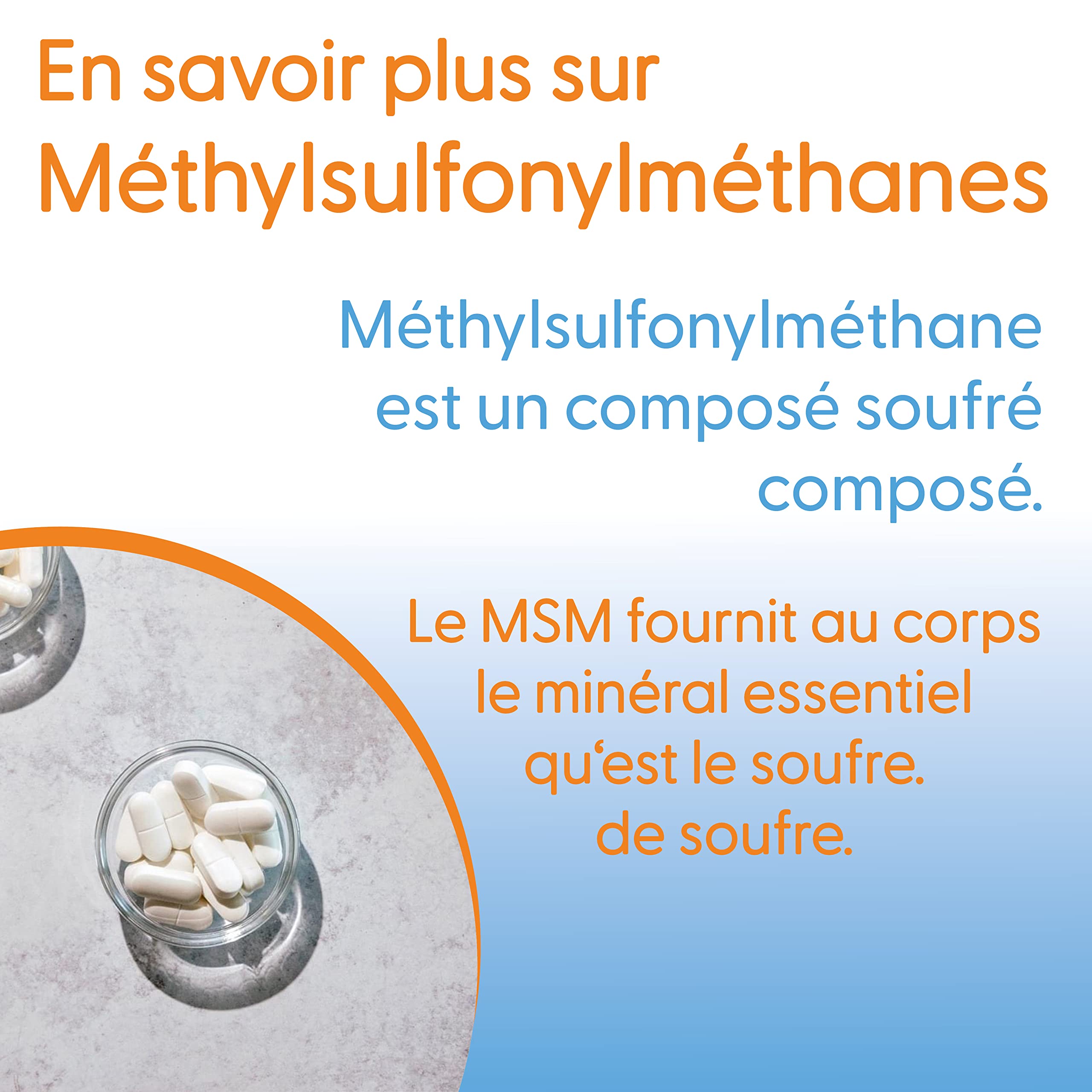 Doctor's Best, MSM, avec OptiMSM, 1.500 mg, 120 Comprimés végétaliens, Hautement Dosé, Testé en Laboratoire, Sans Soja, Sans Gluten, Sans OGM, Soufre Naturel