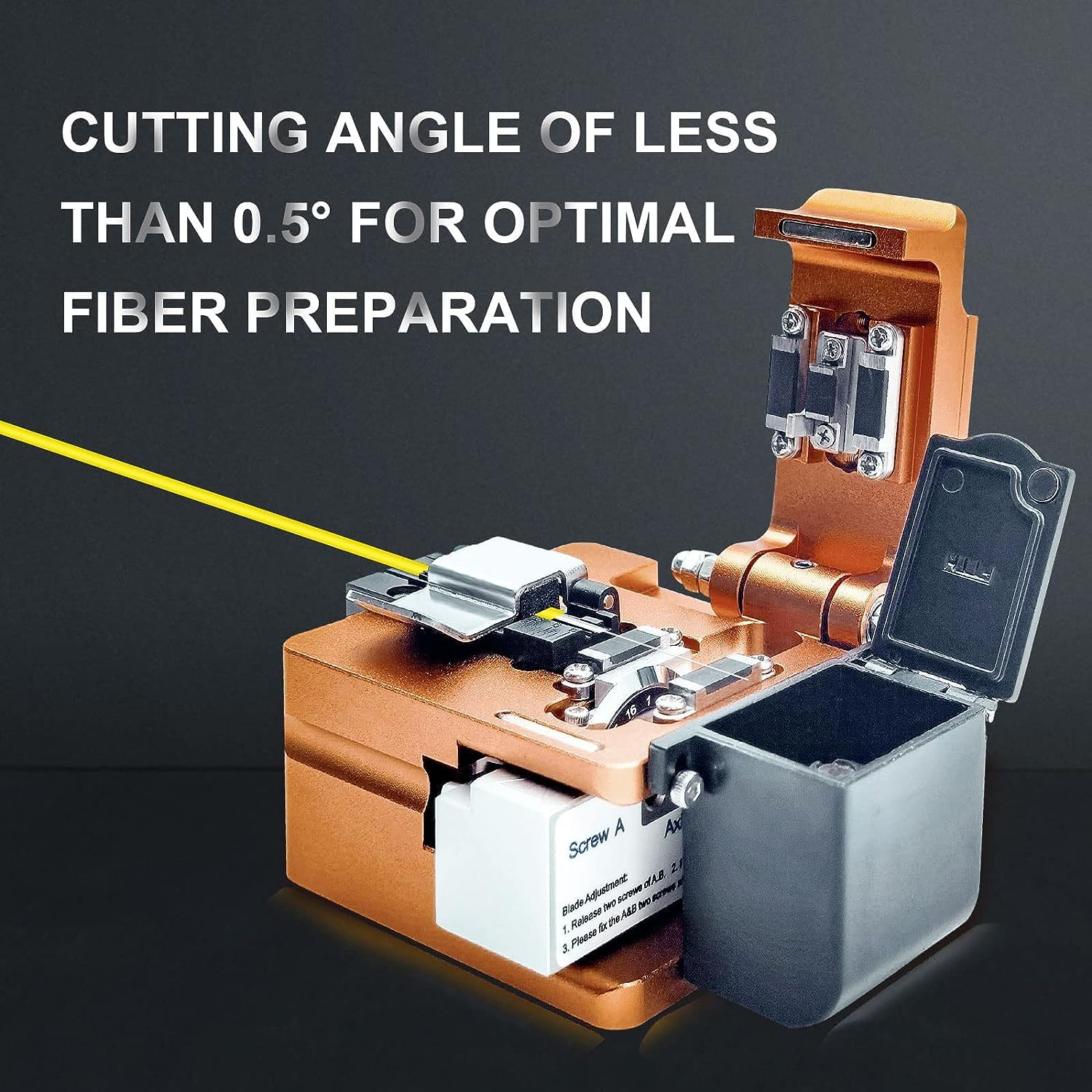 Signal fire cliveuse fibre optique thermofusible de haute précision AI-9 AI-8C S09, fibre optique cliveuse, 48000 coupes