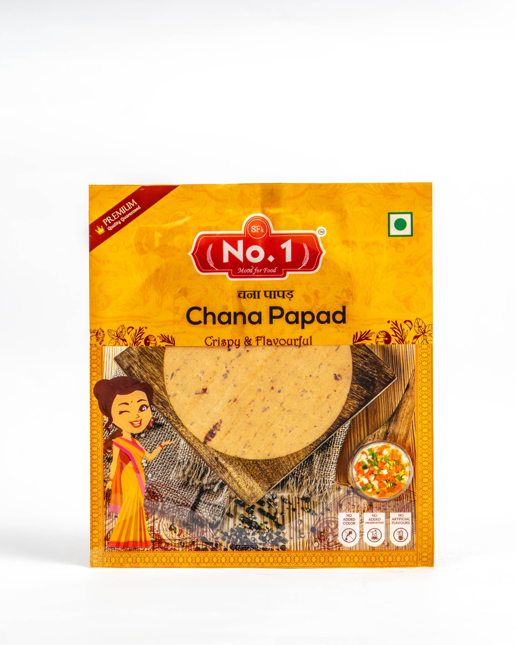 SFS NO. 1 MOOD FOR FOOD Chatpata Chana Papad-Pack Of 4(200Gram Each) (B09Y8WC2C3) Amazon Price History, Amazon Price Tracker