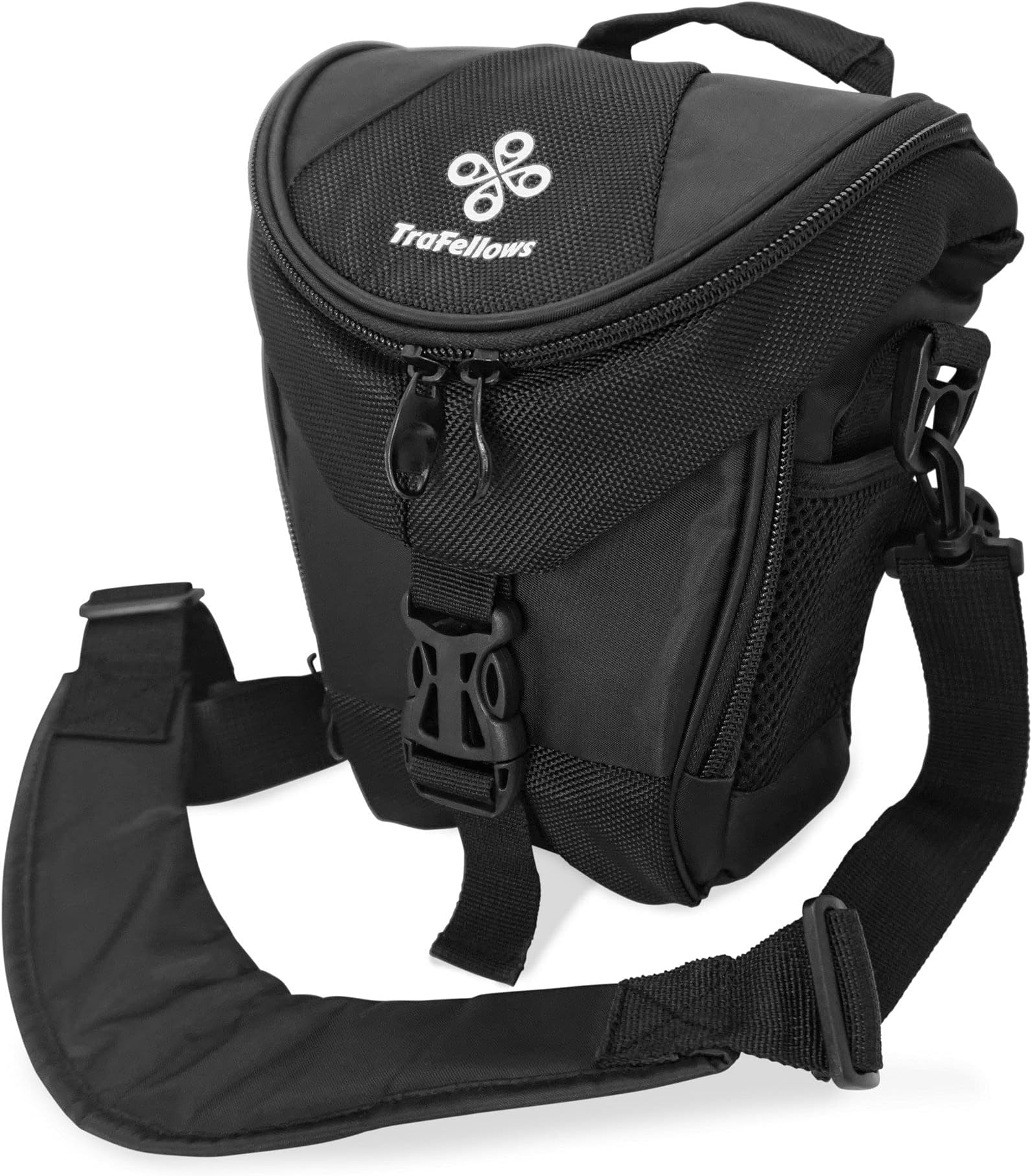 TraFellows Hard Padded Camera Case Cover with Retina - Black