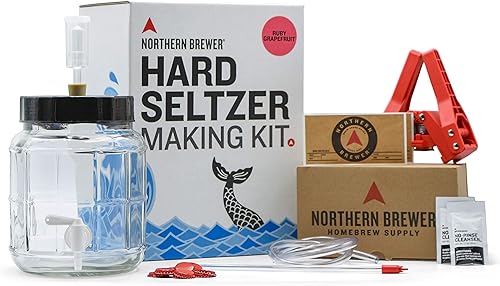 Miniatura 5 de Northern Brewer - Kit de fabricación de seltzer duro sin sifón de 1 galón (naranja ombligo)
