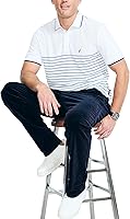 Vista 4 de Nautica Navtech - Polo de ajuste clásico a rayas para hombre