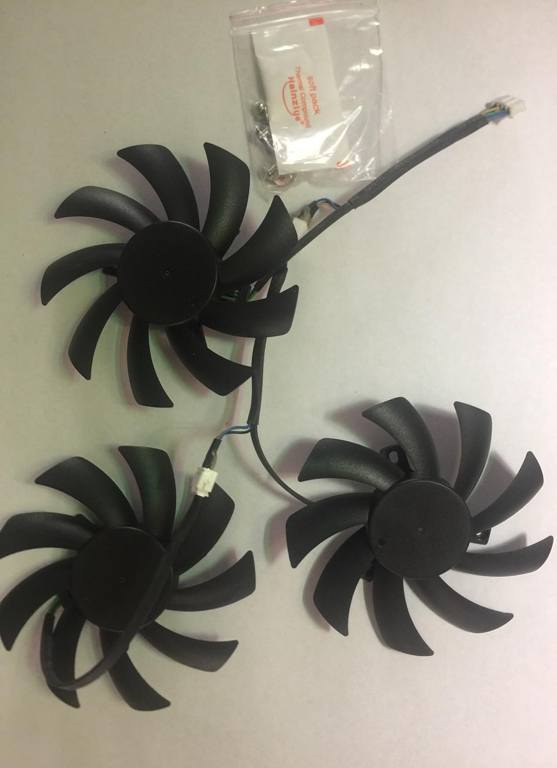 Amazon Com 85mm Triple Set Replacement Of Nvidia Ati Amd Gaming Mining Video Cards Like Sapphire R9 270x 280x 290 290x Vapor X Oc Platinum Toxic Gigabyte Gtx 1050 1060 1070 1080 G1 N950oc N960g1 N970 And