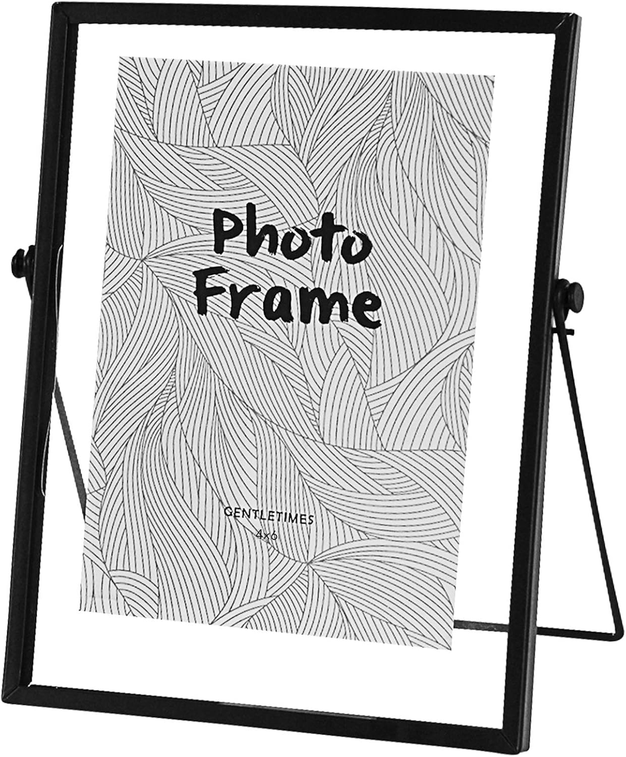 Miaowater 4x6 Picture Frames,Black Photo Frame Decor with