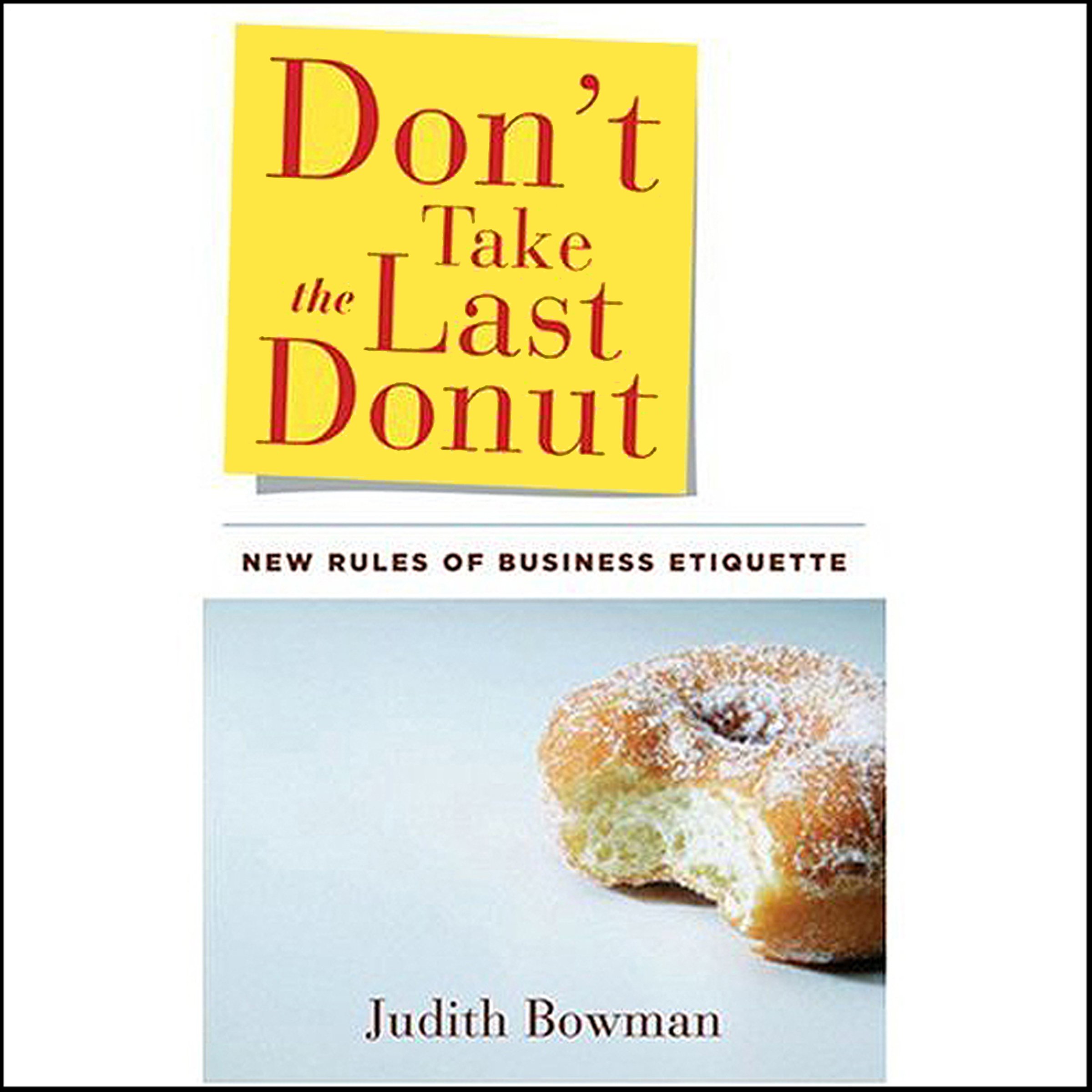 Cover art for Don't Take the Last Donut