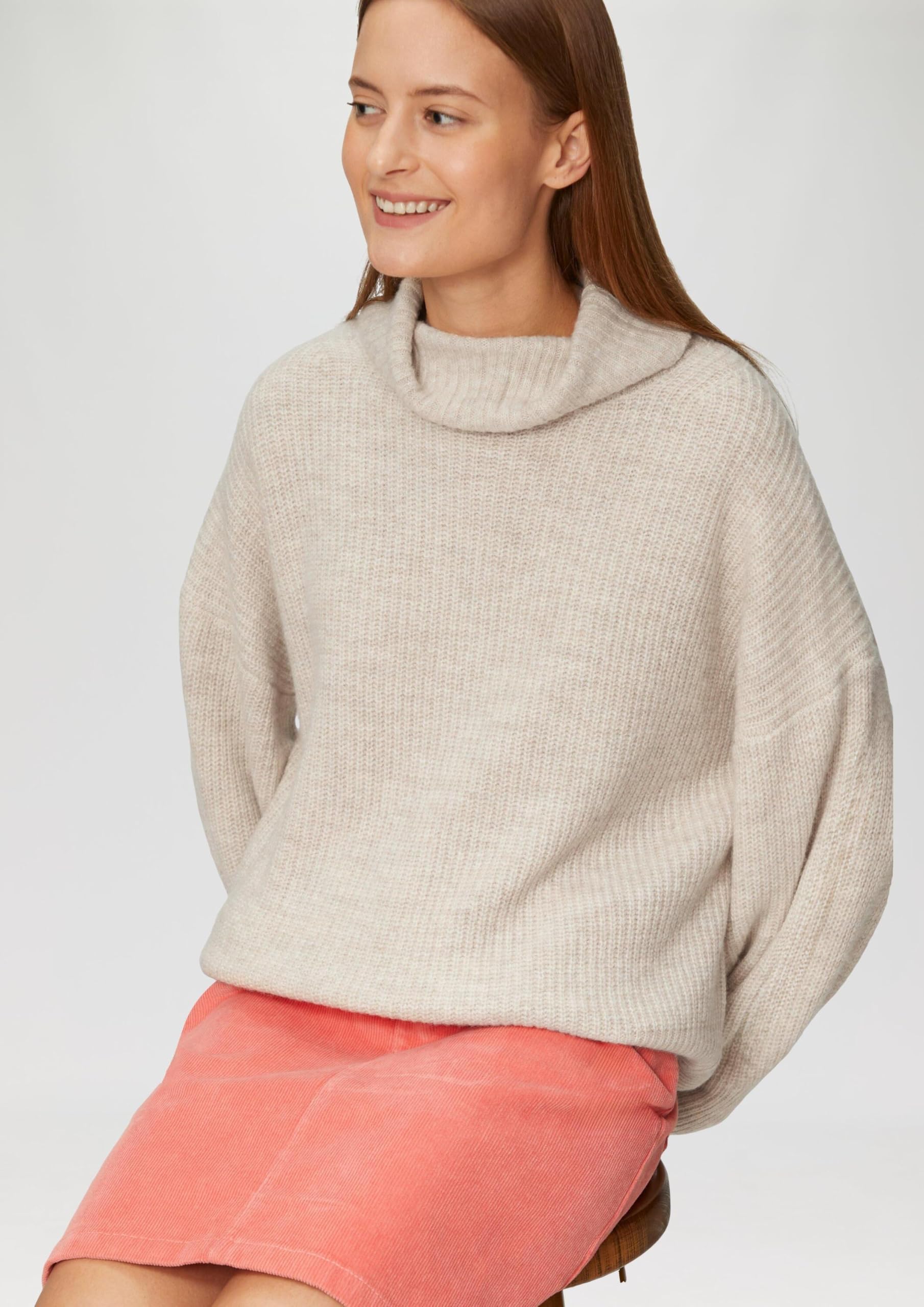s.Oliver Oversized Pullover mit Rollkragen