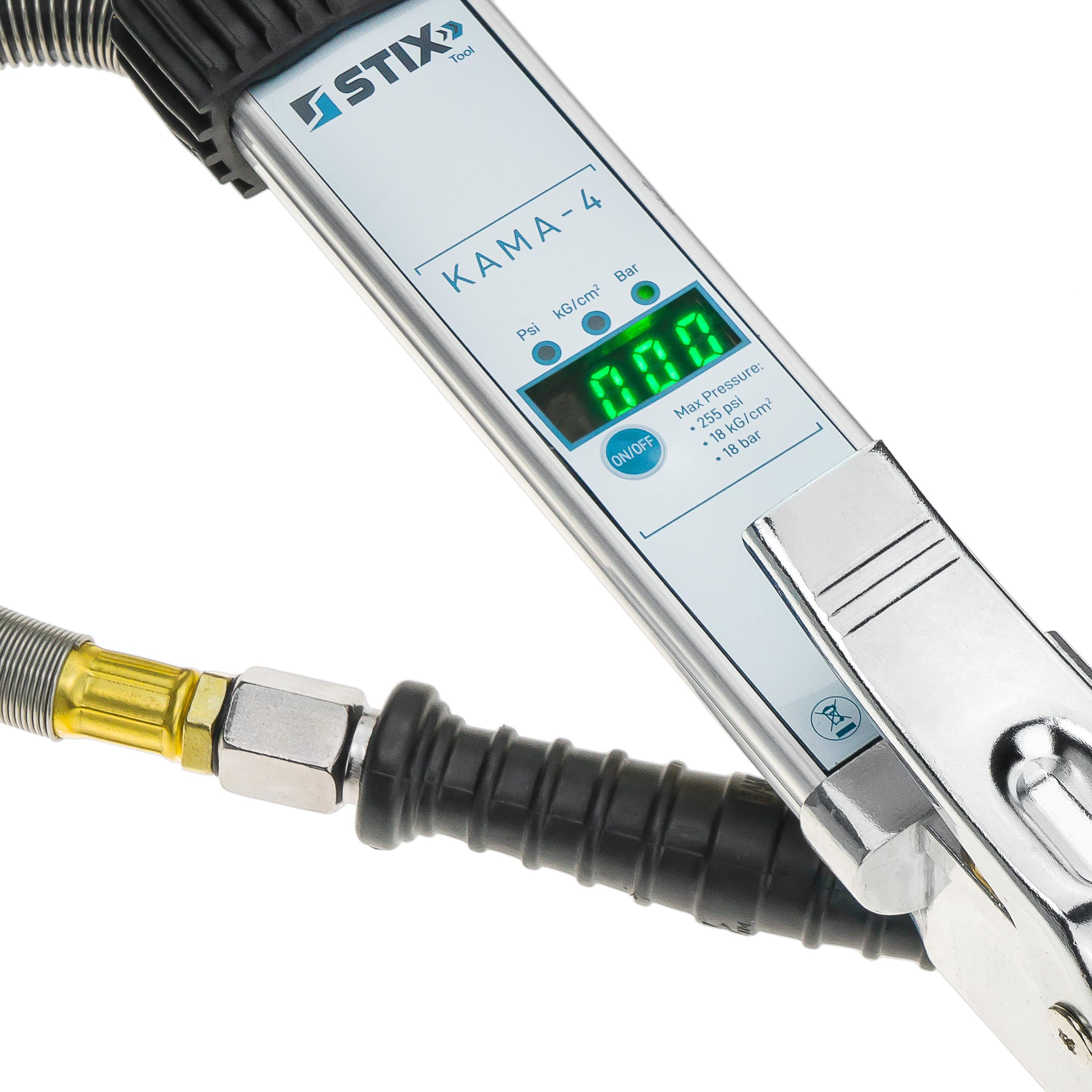 STIX KAMA-4 Gonfleur numérique 0-18 bar pour pneus poids lourds