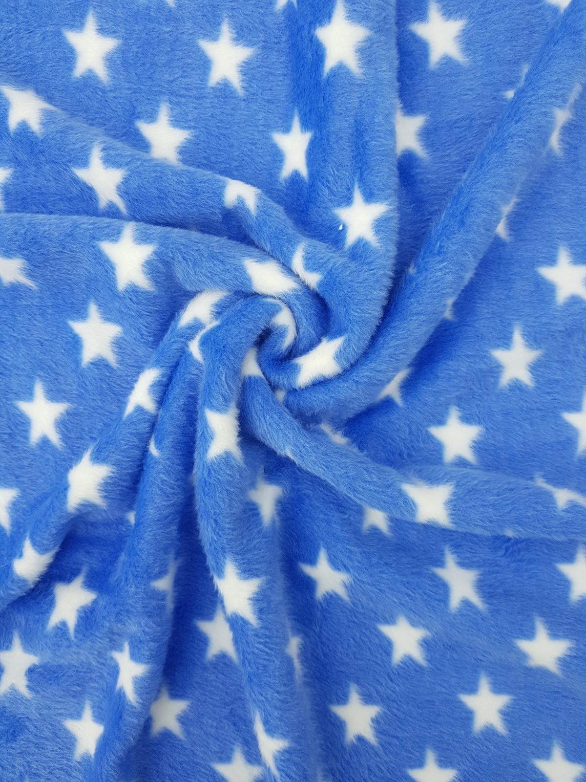 BRANDONN Newborn Ultrasoft Double Layered Star Printed Wrapper Cum Baby Blanket for Babies 2