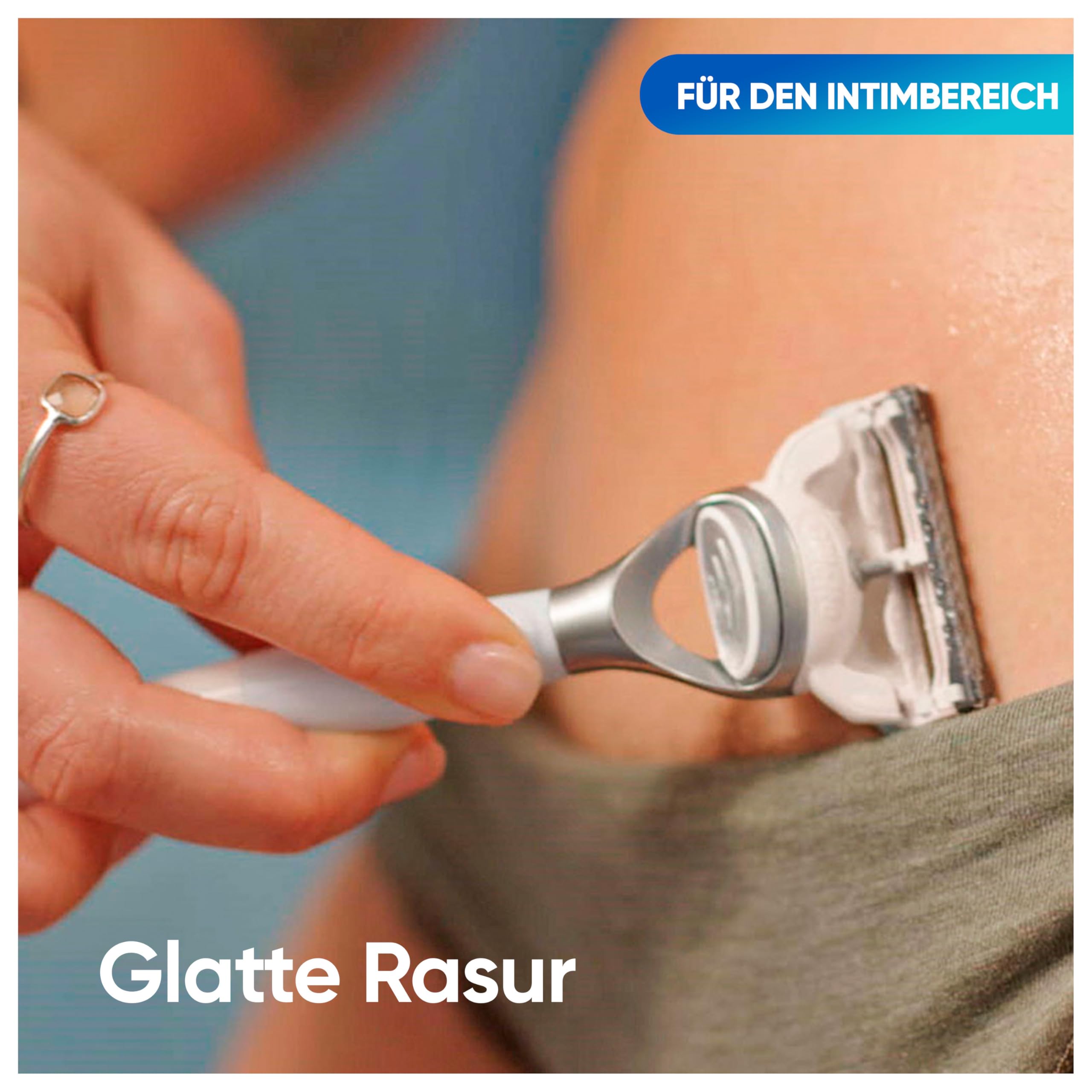 Gillette Venus Damen Rasierklingen — 12 ORIGINAL Ersatzklingen für Damen Nassrasierer, Damenrasierer für den Intimbereich — Kompatibel mit Venus Intimrasierer